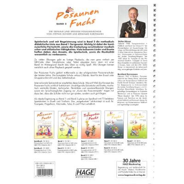 Posaunen Fuchs Band 2 (mit QR-Codes)